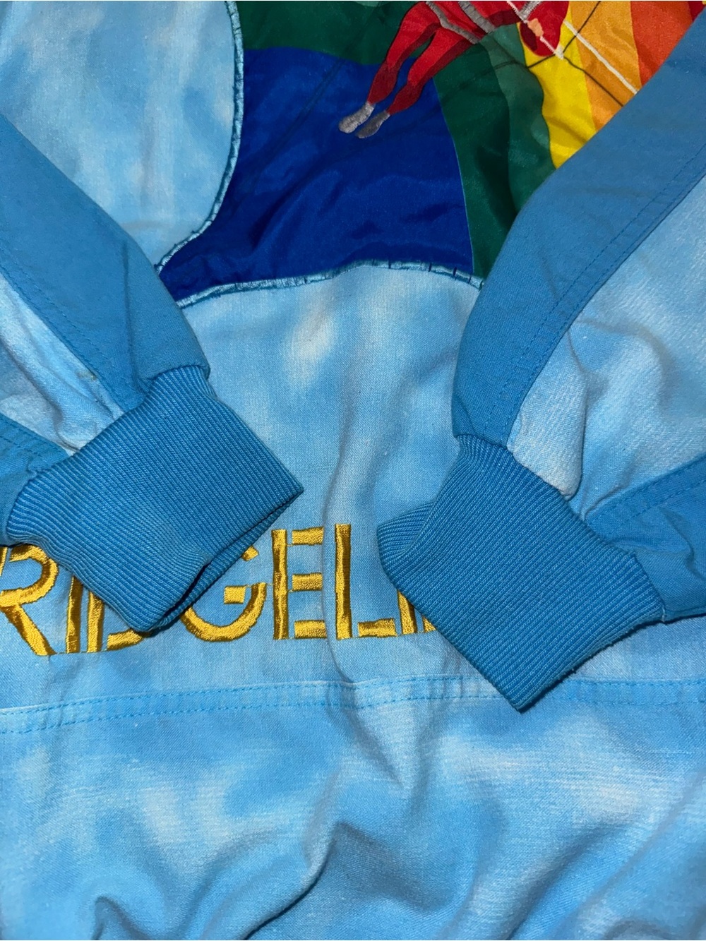Adidas Kelly Ridge Lift Rainbow Kite Vintage Shirt - Picture 9 of 16